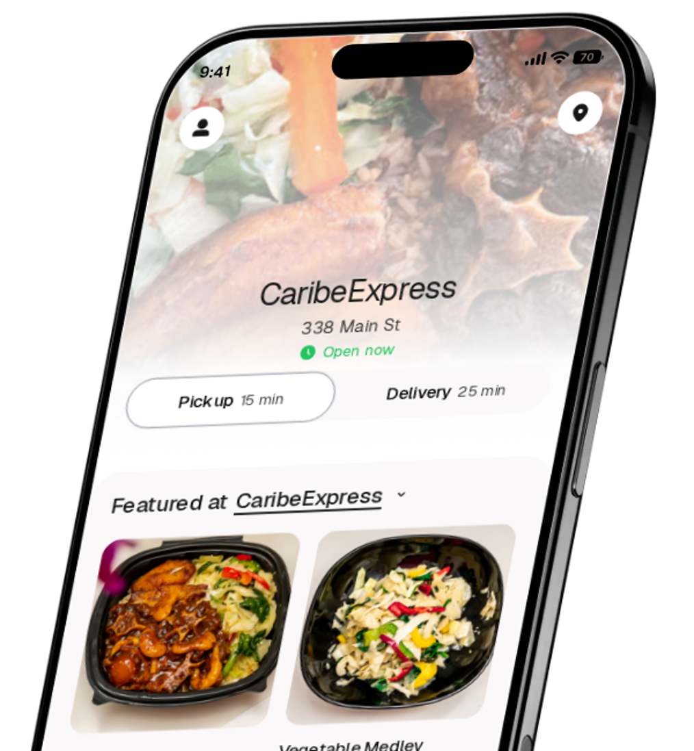 CaribeExpress app preview