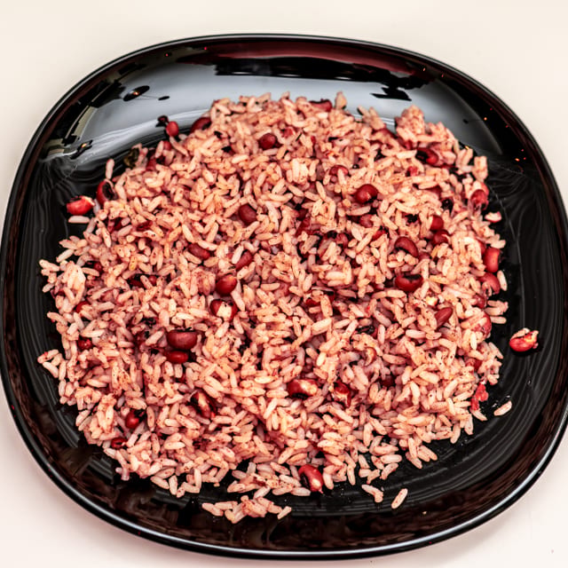 Rice & Peas.
