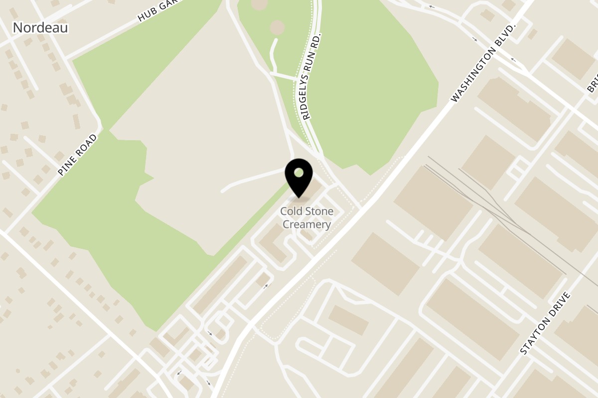 Map showing the location of CaribeExpress Jessup on 8530 Washington Blvd, in Jessup